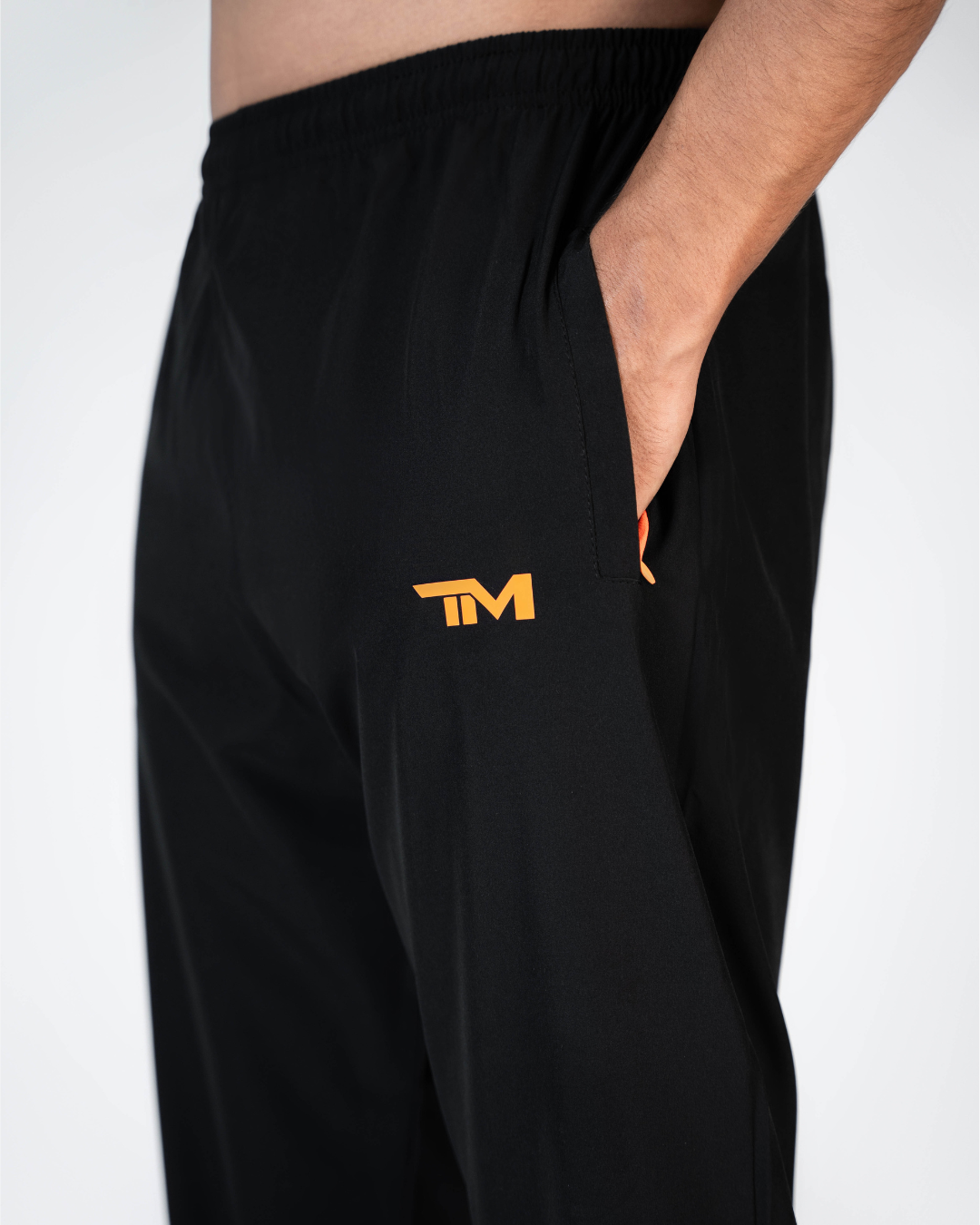 Micro-Stretch trousers Black