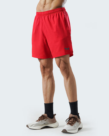 Run-Tech Shorts Chilli-Red.