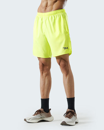 Run-Tech Shorts Neon green.