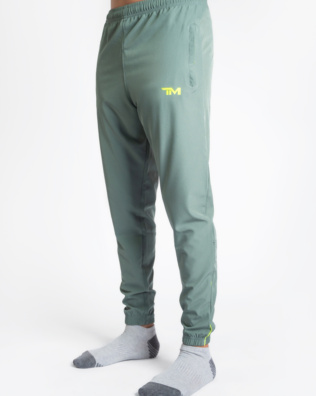 Micro-Stretch Trousers Green
