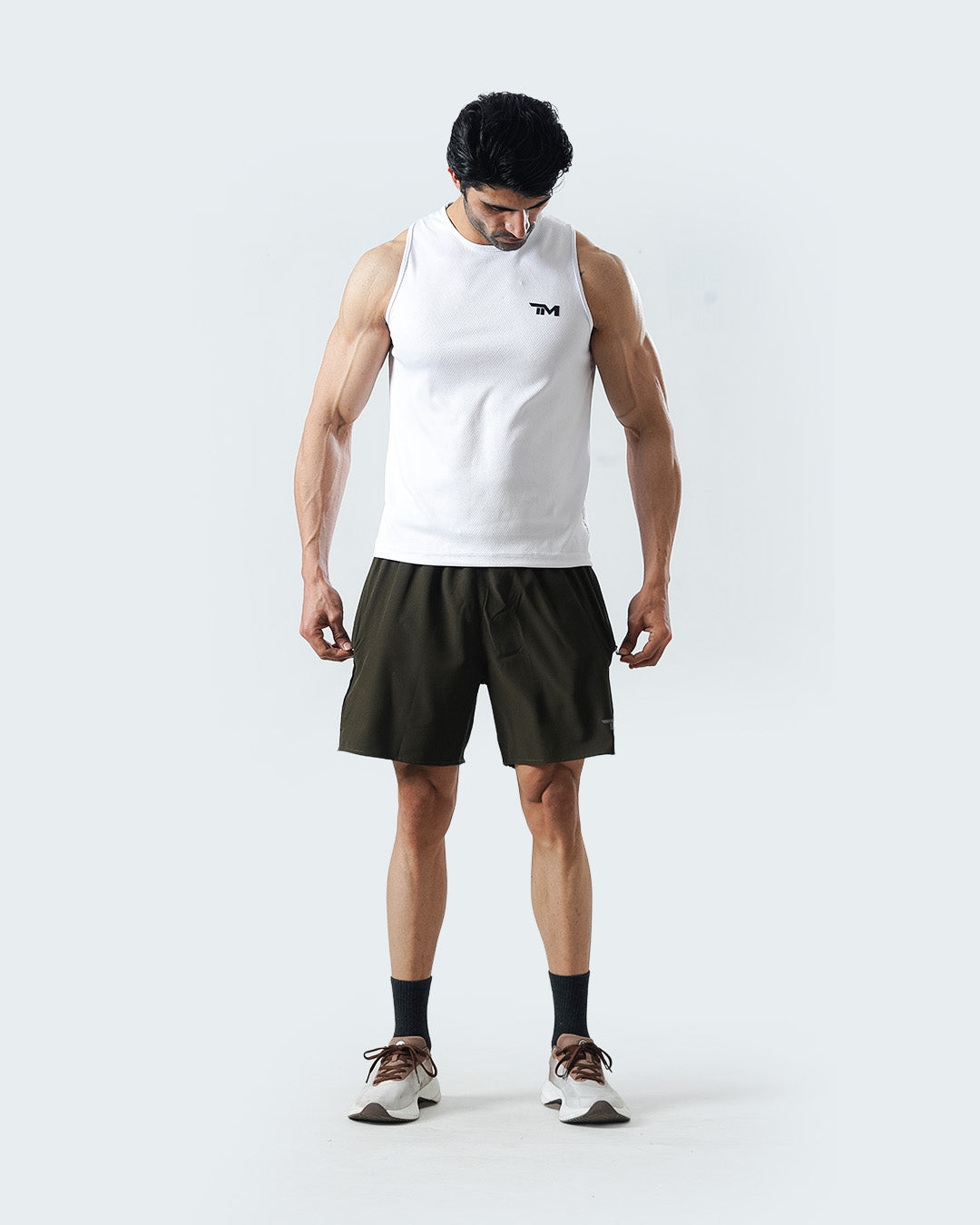 Run-Tech Shorts Olive green