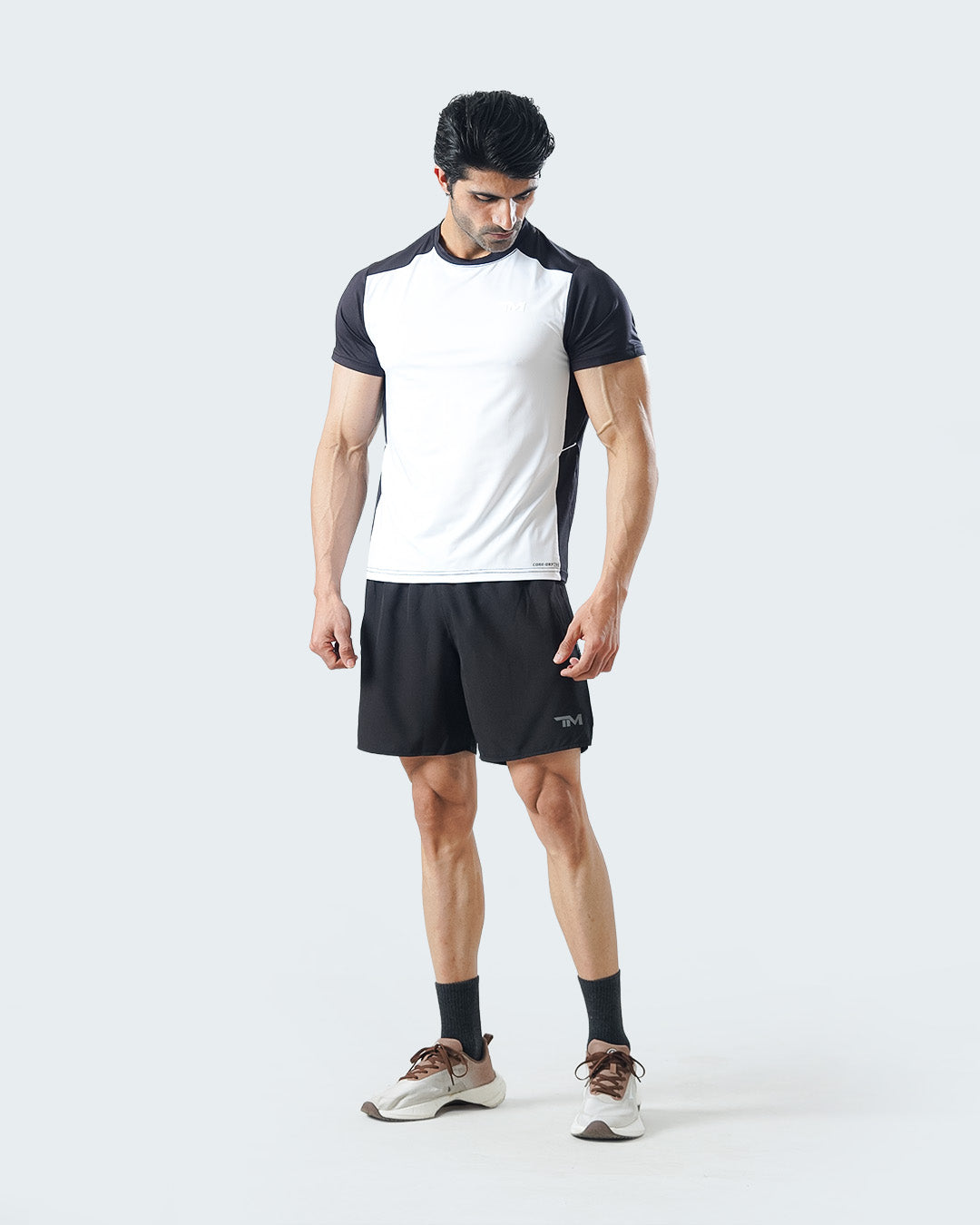 Run-Tech Shorts Jett black.
