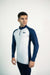 Contrast compression shirt blue and white