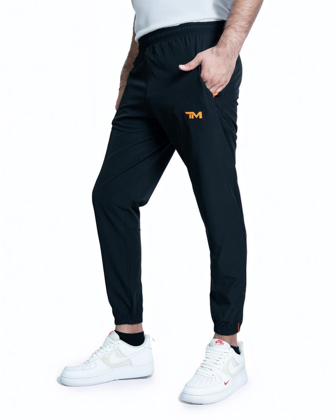 Micro-Stretch trousers Black