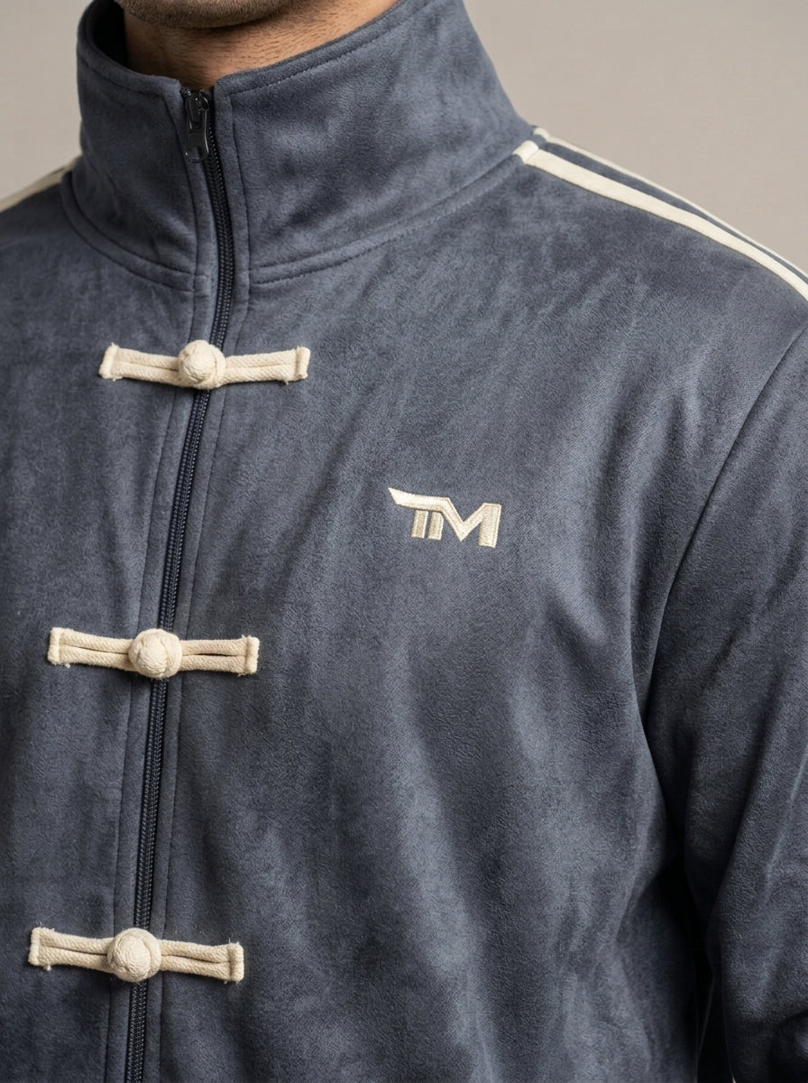 Knot Loop Jacket - Grey