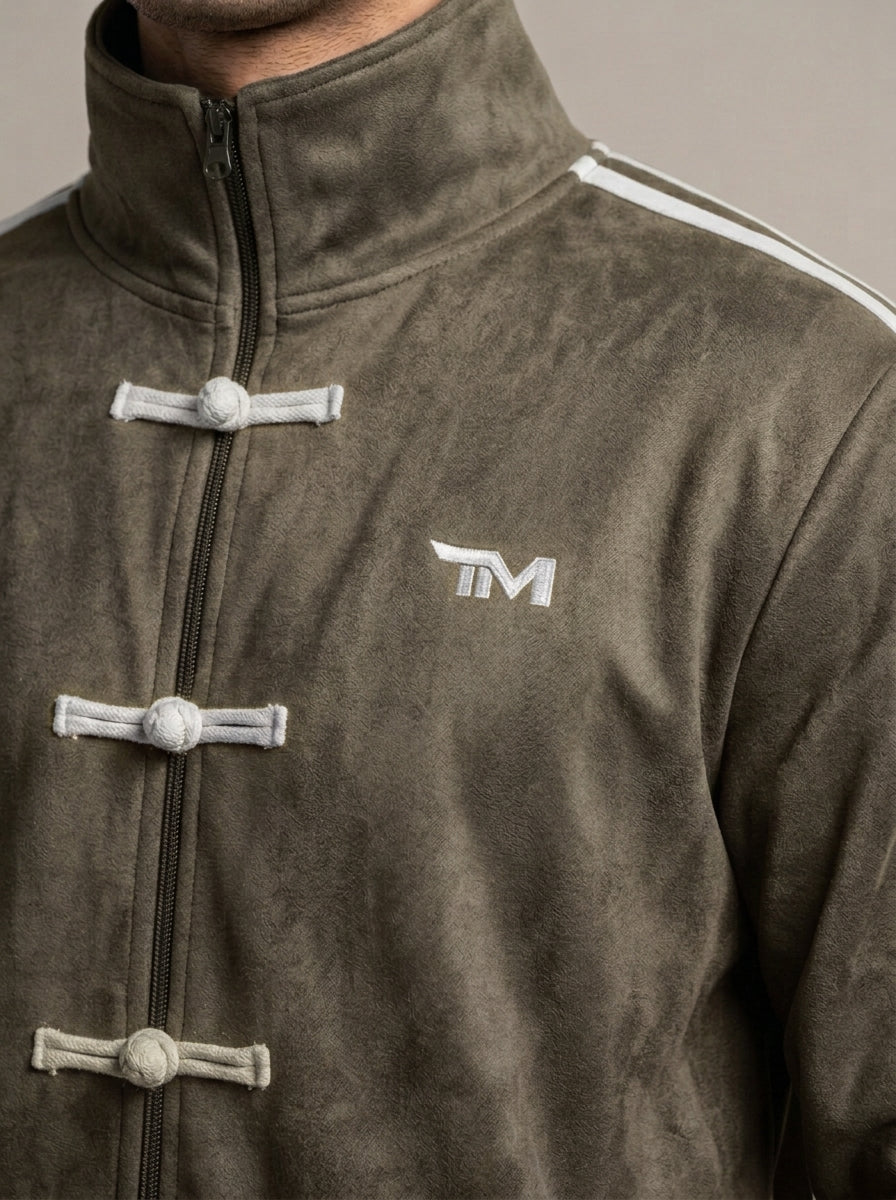 Knot Loop Jacket - Olive