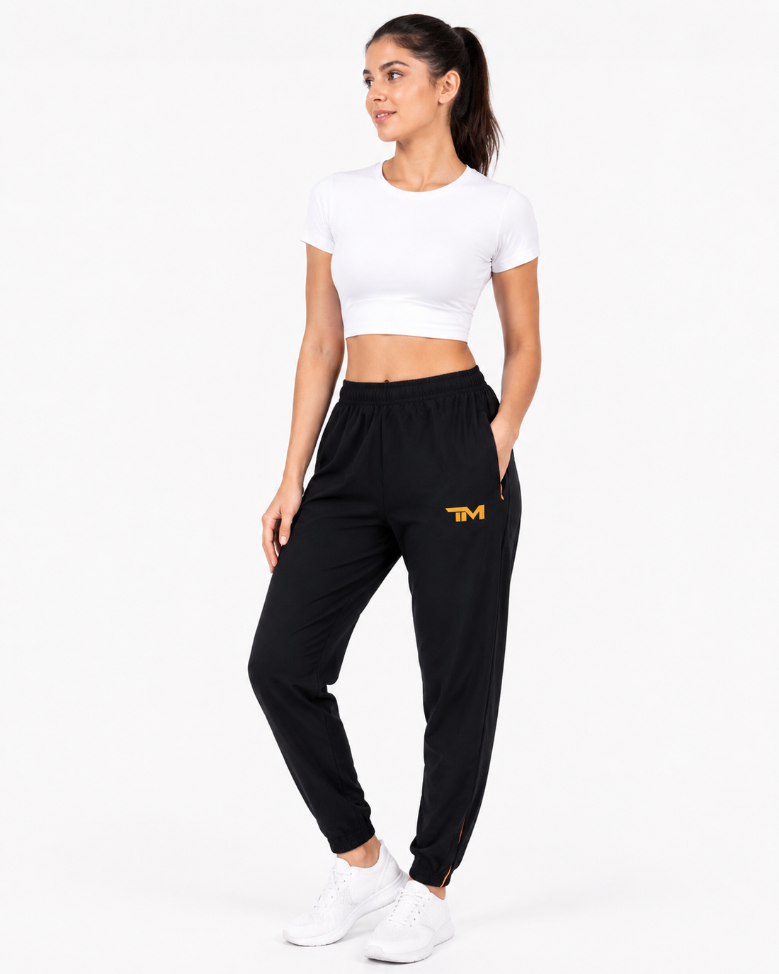 Micro-Stretch trousers Black