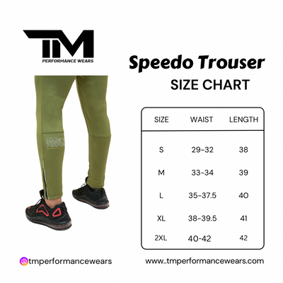 ARMY GREEN SPEEDO TROUSER