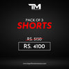 PACK OF 3 ROBUST SHORTS