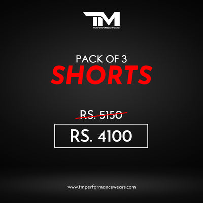 PACK OF 3 ROBUST SHORTS