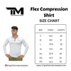 Charcoal grey flex compression shirt