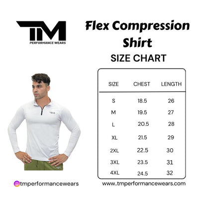 Charcoal grey flex compression shirt